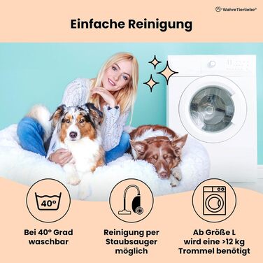 Кругле ліжко для собак 