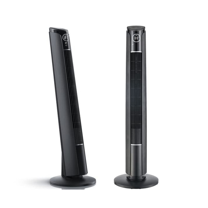Вентилятор Tower CF2203 з пультом, таймером, очищувачем повітря та LED дисплеєм - Чорний