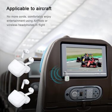 Isobel Bluetooth Передавач та Приймач 2-в-1: Bluetooth Адаптер 5.0 з низькою затримкою для TV/PC/Laptop. Підтримка Optical Toslink RCA 3.5mm AUX. Dual Link (Ultimate Transmitter Receiver)