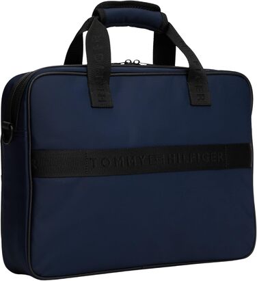Сумка для ноутбука Tommy Hilfiger Repreve з ременем для візка, чорна (Black) - Універсальний розмір