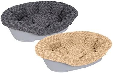 Karlie Bezug Pet Bed Cuddly Grey, Fits Domus 60 cm