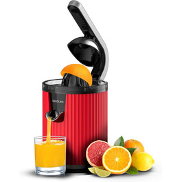 Електрична соковитискачка для цитрусових Cecotec Xqueeze RetroJuice 600 Green - 600 Вт, нержавіючий фільтр, пластиковий конус, механізм видалення м'якоті, захист від бризок