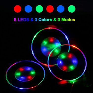 TINYOUTH LED Coasters for Drinks, ON/OFF, Disposable LED Drink Coasters, Waterproof, Illuminated Coasters for Drinks, Acrylic Coasters for Parties, Christmas, Colorful LED Coasters