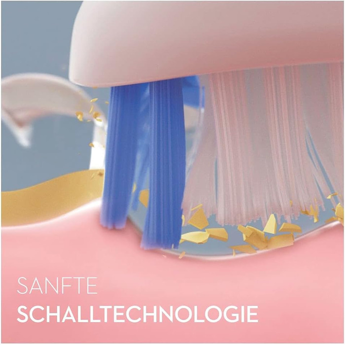 Звукова зубна щітка Oral-B Pulsonic Slim Luxe 4500: Чорна/Рожеве Золото, 3 режими чищення, 2 насадки, кейс для подорожей