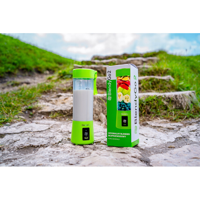 Стаціонарний блендер BlendyGo 250 Вт, сріблястий/сірий, 0,4 л