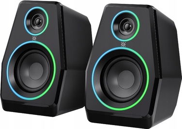 Колонки Defender SOLAR 10 2.0 10 Вт Bluetooth, USB, RGB-підсвітка