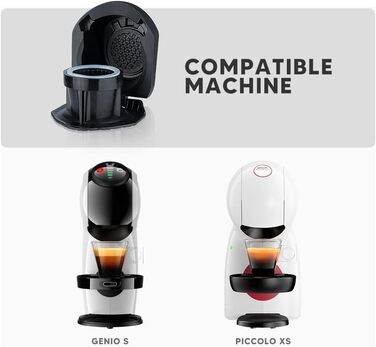 Адаптер-держатель капсул YIGEBAG для кавомашин Dolce Gusto та Nespresso