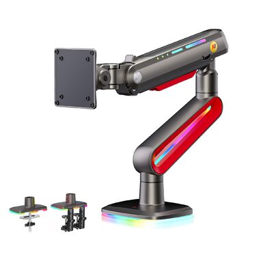 Кріплення для монітора 32-60 дюймів Ultrawide, до 20 кг, VESA 75/100 мм (Червоний)