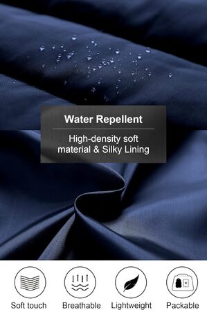 Чоловічий теплий жилет-пуховик для катання на лижах Chrisuno, Marineblau (синій)