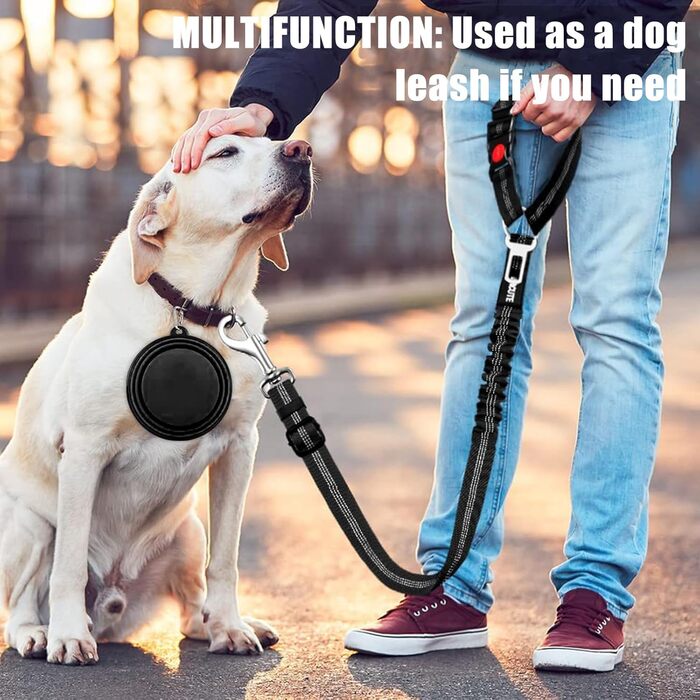 Авторемені для собак у машину, 2 шт. - безпечний пасок для тварин, кріплення на підголівник