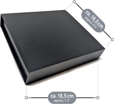 Камені для віскі Com-Four® з нержавіючої сталі - подарунчий набір (12 шт.) з мішечком та коробкою