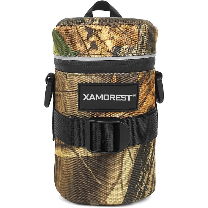 Чохол для об'єктива камери, нейлон, оливковий (8.5 x 10.5 см)