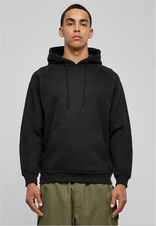 Чоловічий базовий худі Urban Classics з капюшоном, чорний, розмір 3XL