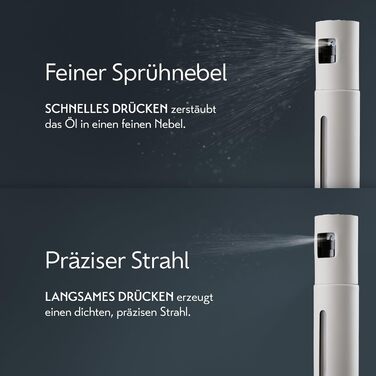 Олійка для кухні Schmidt & Kramer з нержавіючої сталі та скла, розпилювач для олії та оцту, дозатор для здорового приготування їжі, колір 'Ніч'