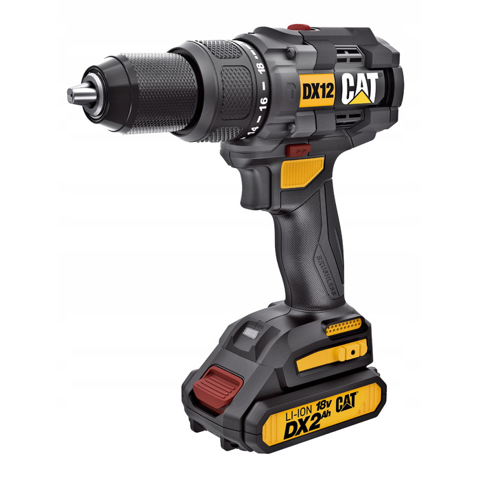 Акумуляторний шуруповерт Caterpillar 18 В DX12 + DA01903