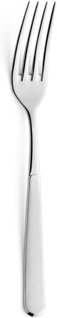 Amefa SATINA Cutlery Set, 60-Piece, Cutlery for 12 People, Dishwasher-Safe, Stainless Steel 18/10, Special Wave-Cut Design, Hardened Satina Steel Blades