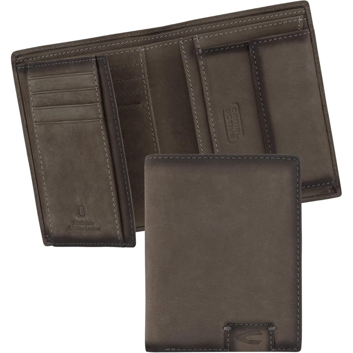camel active Dallas Men's Wallet RFID Vertical Leather Medium