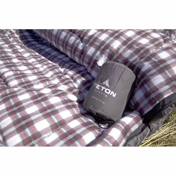 Teton Sports Sleeping Bag Liner; includes Stuff Sack