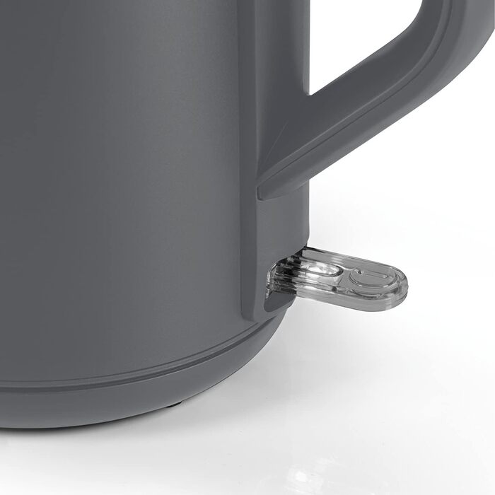 Електричний чайник з подвійними стінками Nordic Grey, 1.5 л, бездротовий, 2200 Вт, 360° обертання