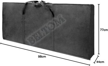 Стіл для манікюру Beltom® 98x77x44 см з висувною шухлядою - білий