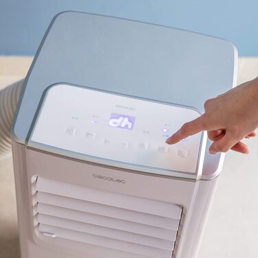 Cecotec Forceclima 7400 Touch: портативна кліматична установка з пультом та LED-дисплеєм, 7000 BTU, 4 режими, 2 швидкості, до 15 м2