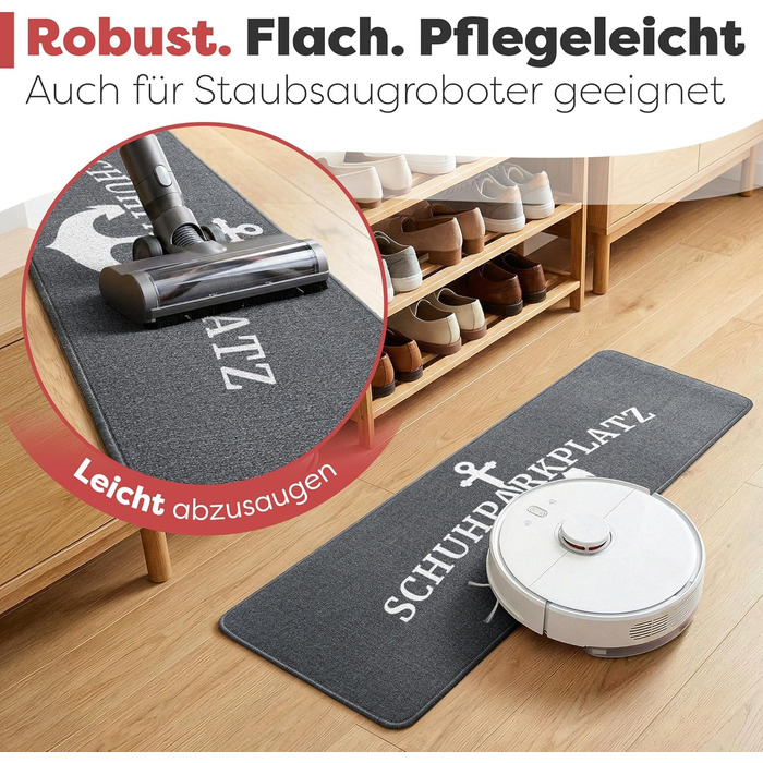 Килимок для дому 40x60 см, стійкий до прання - ідеальний розмір для вхідних дверей. Килимок для прихоплювання бруду, килимок з написом 