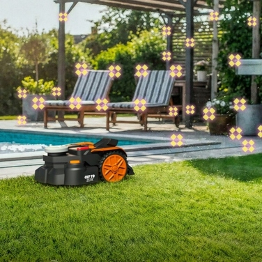 Робот-газонокосарка WORX Landroid Vision Cloud WR340E для ділянок до 600 м², зі стереокамерою та RTK
