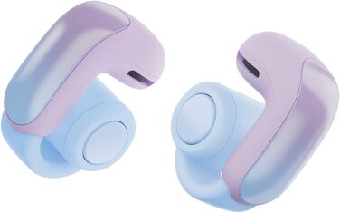 Борі Bose Ultra Open Earbuds: бездротові навушники-кліпси з технологією OpenAudio, 48 годин роботи, колір Smoke White (Light Lavender)