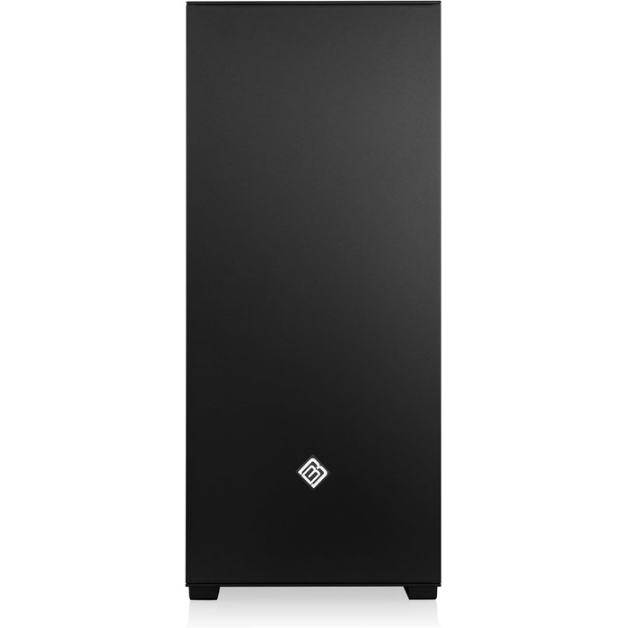 Корпус для ігрового ПК VITRUM PRO - Midi Tower з RGB підсвічуванням, скляна бічна панель, встановлені вентилятори, підтримка ATX, mATX, Mini-ITX, білий, CRONOS II Silent