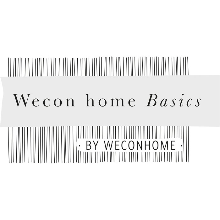 Килимок для ванної кімнати Wecon Home Hilda – сучасний ретро-дизайн, антиковзаюча підкладка, сертифікат Oeko-TEX Standard 100, можна прати в пральній машині – м'який, легкий у догляді та стильний (55 x 65 см, бежевий)