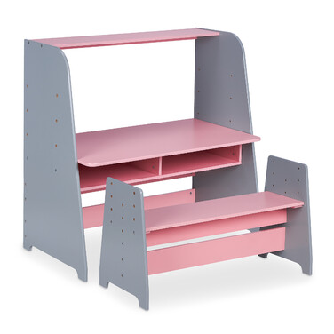 Relaxdays Adjustable Height Kids' Table