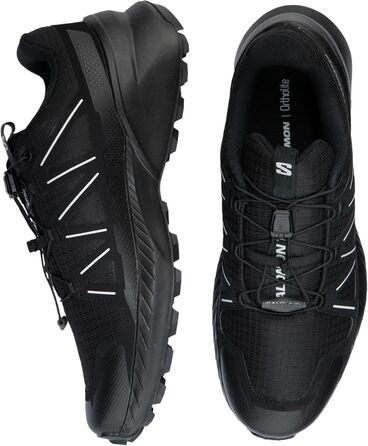 Чоловічі кросівки Salomon Speedcross Peak, 44 EU, чорний/гляширево-сірий