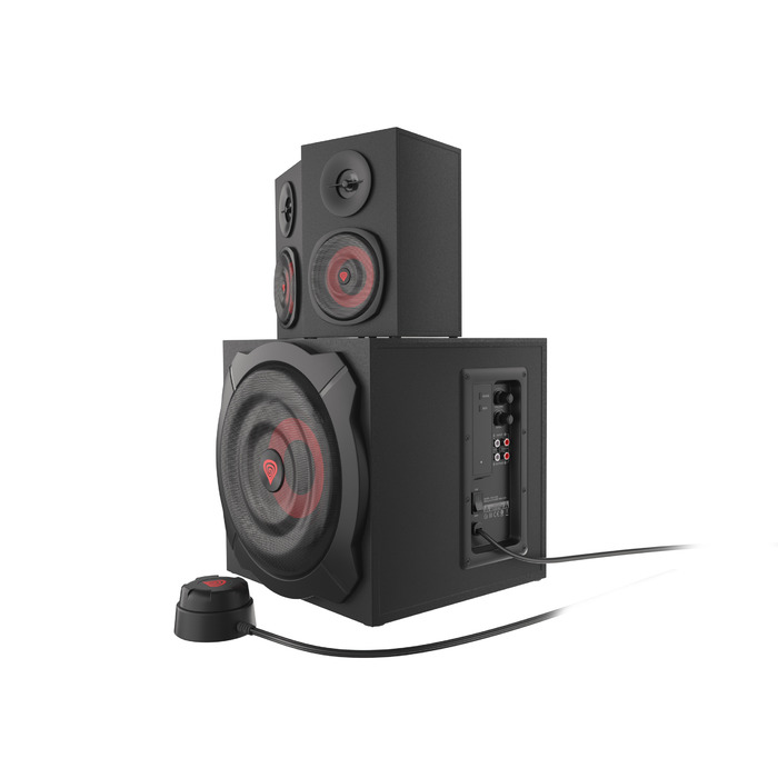 Акустична система 2.1 Genesis Helium 610BT, 60 Вт, чорна