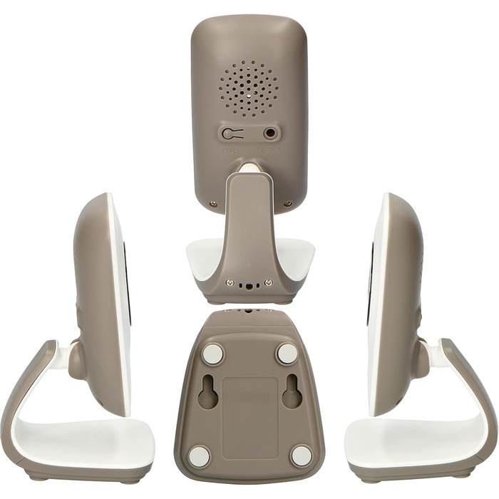 Відеоняня Alecto DVM-64 з функцією зв'язку, поворотна камера, нічне бачення, велика дальність дії, білий колір