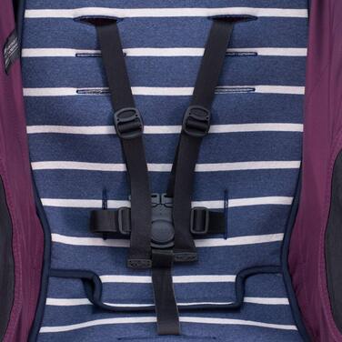 Дитяча сидіння-підкладка JYOKO KIDS для візків Joolz і Baby Jogger City Mini/GT2/Zip/Tour, 100% бавовна, смугаста