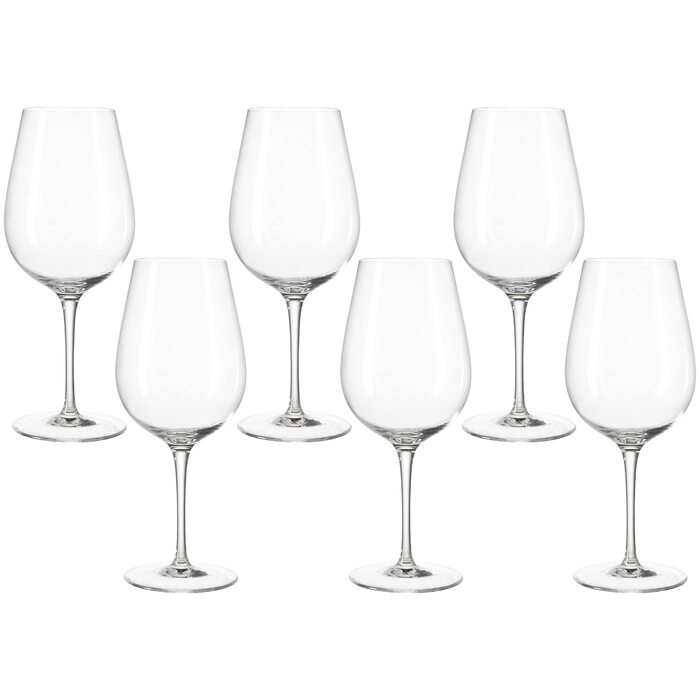 Набір келихів для шампанського Leonardo Tivoli, 6 шт., 210 мл, 23 см, для Prosecco та шампанського, стійкі до миття в посудомийній машині