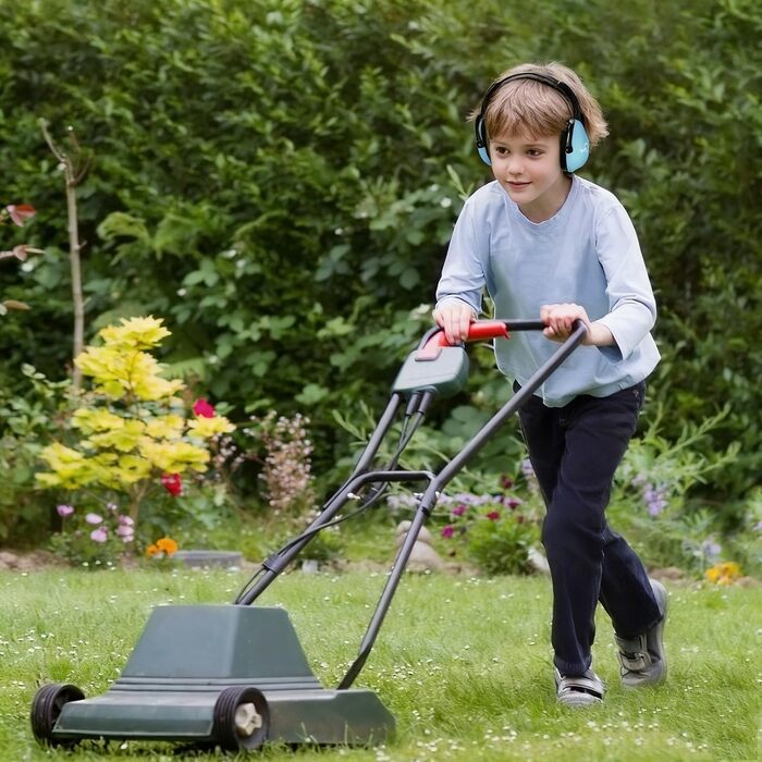 Навушники для захисту вух для малюків 0-2 роки - шумозахисні навушники для літака, сну та повсякденного використання | Регульовані, м'які та легкі для новонароджених та малюків, (дитячий блакитний)