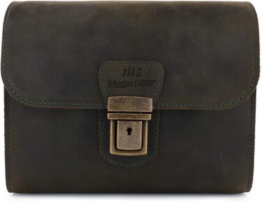 Чохол для камери MegaGear Pebble з натуральної шкіри для бездзеркальних, моментальних та DSLR камер (Зелений)