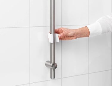 Полиці для душу Brabantia Renew, біла, органайзер для ванної кімнати
