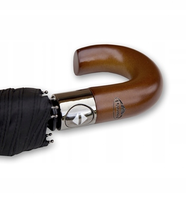 Чоловіча автоматична складана парасолька F.P.Parasol MP330 з чохлом, чорна