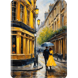 Чохол для Kindle Paperwhite 12-го покоління (2024) Flip з силікону, чохол Kindle Colorsoft з автопробудженням/засипанням, PU/TPU Case, чохол для читання, дитячий/жіночий дизайн, Signature Edition, 7' (колір 8)