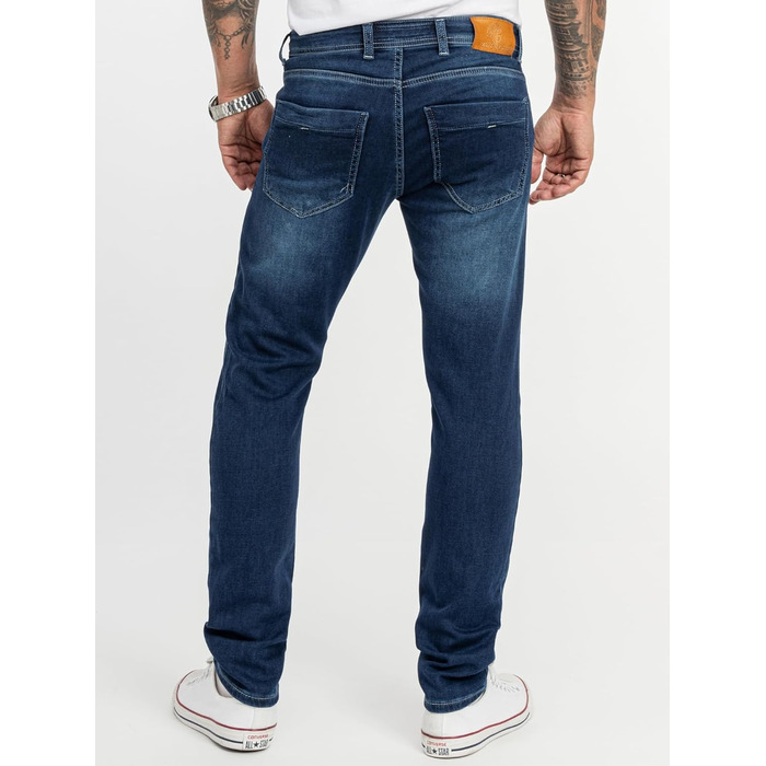 Чоловічі джинси Rock Creek Slim Fit M21 сині, 32W/36L, Denim