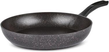 Набір кухонного посуду Karaca Biogranit Blackgold 12 предметів | Посуд з антипригарним покриттям | Стійкий до подряпин | Здоровий та екологічний | Енергоефективний | Елегантний дизайн | Легко миється