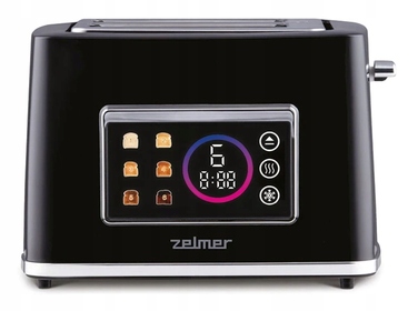Тостер Zelmer ZTS8065, чорний, 780 Вт