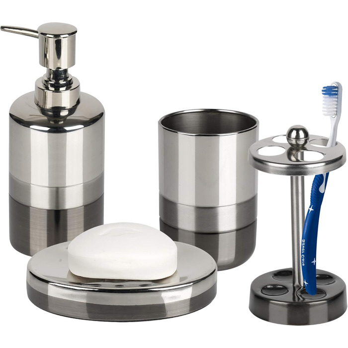 Набір рушників Nu Stahl TRIUNE (4 шт.) - комплект для ванної кімнати