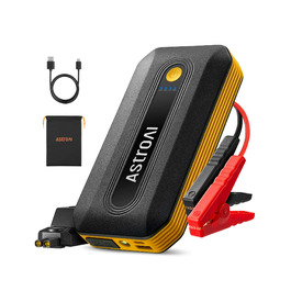 Powerbank Starthilfe AstroAI B8 для автомобілів: Jump Starter 12V, QC 3.0 USB, LED, для бензину/дизеля (7.0L/5.5L)