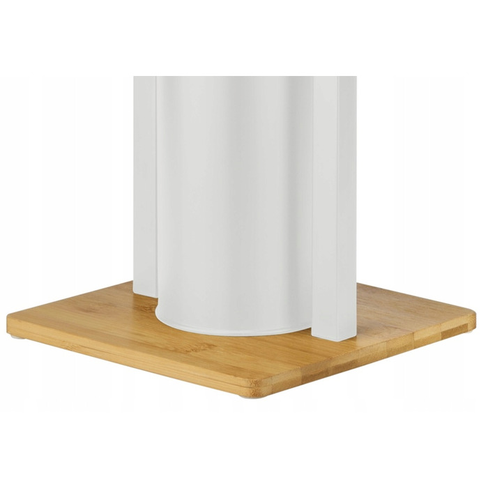 Набір для ванної кімнати DASTIN: тримач для йоржика та тримач для туалетного паперу, білий матовий