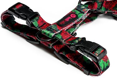 Шлейка для собак середніх порід | Не вбирає вологу | Регульована | З контролем | Легка класична шлейка | Dog Harness | Eternal Rose, M - виміряйте розмір собаки