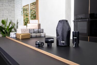 Електричний вакуумний затвор для вина Haier Premium Collection I Збереження аромату до 7 днів I Вакуумна помпа для вина, надійний, простий у використанні I Стильний подарунок для поціновувачів вина