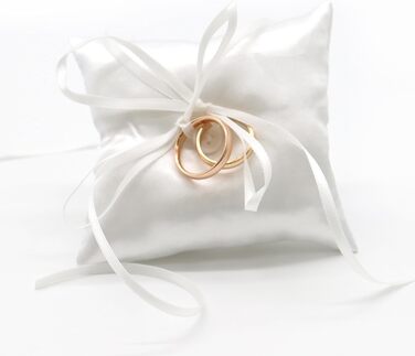 Нашийник для собак Croci Ceremony з кільцем для обручки, H-подібний, регульований, білий, розмір S (38-54 см)